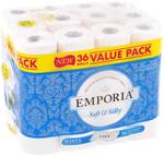 Emporia 3 Ply Toilet Paper 36 Rolls $12 @ Big W