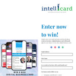 Win an Intellicard $250 Digital Business Card from Intellicard