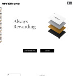 $100 Myer Gift Card for Myer Credit Card Approvals @ MYER One (Membership Required)