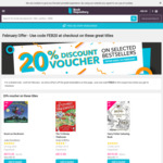 20% off Selected Bestsellers & Free Delivery on All Orders @ Book Depository