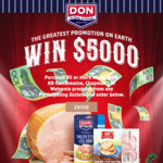 Win 1 of 54 $250 Cash Prizes +/- $5,000 Cash from George Weston Foods [With Purchase]