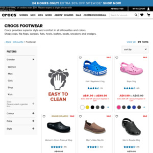 crocs australia coupon