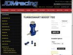 Turbosmart Boost Tee $78.95 at JDMracing