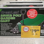 [VIC] GreenLeaf 250kg Poly Garden Cart with Tipping Function $39.99, (50% off) @ Coles Flemington, Melbourne Showgrounds