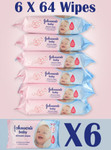 384 Johnson's Baby Wipes $15.98 Delivered (6x 64 Pack)