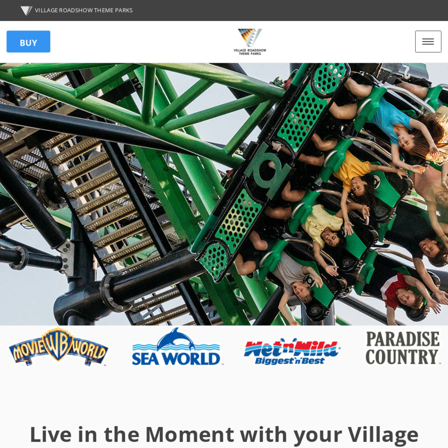 Village Roadshow Theme Park Pass