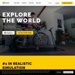 Rouvy (Indoor Cycling App, Zwift Alternative) US$115.20 (~A$157) a Year for 3 Family Users