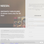 Win 1 of 40 Prizes of $3,000 Cash from Nestlé