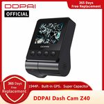 ddpai Z40 Dual Dash Camera, Capacitor, Sony IMX335, 1944P Front, 1080P Rear US$80.39 (~A$110.50) ddpai Official Store AliExpress