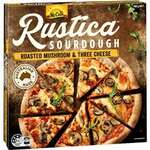 McCain Rustica Sourdough Pizza Roasted Mushroom & 3 Cheeses 400g $5.50 (Save $2.50) @ Woolworths