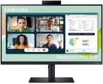 Samsung 24" S4 Webcam Monitor IPS, FreeSync, Speakers $224.10 ($219.12 with eBay Plus) Delivered @ CompNowclearance eBay