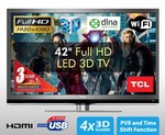 TCL 42inch Full HD LED 3D Wi-Fi TV $599 from Catch of the Day