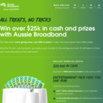 Win $23,400 in Cash and an Entertainment Pack from Aussie Broadband
