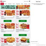 [Afterpay] 3 Large Pizzas + 3 Sides $30 Pick up, $34 Delivered (Thursdays Only) @ Pizza Hut