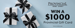 Win a $1,000 Provincial Home Living Gift Card from The Block Shop and Provincial Home Living