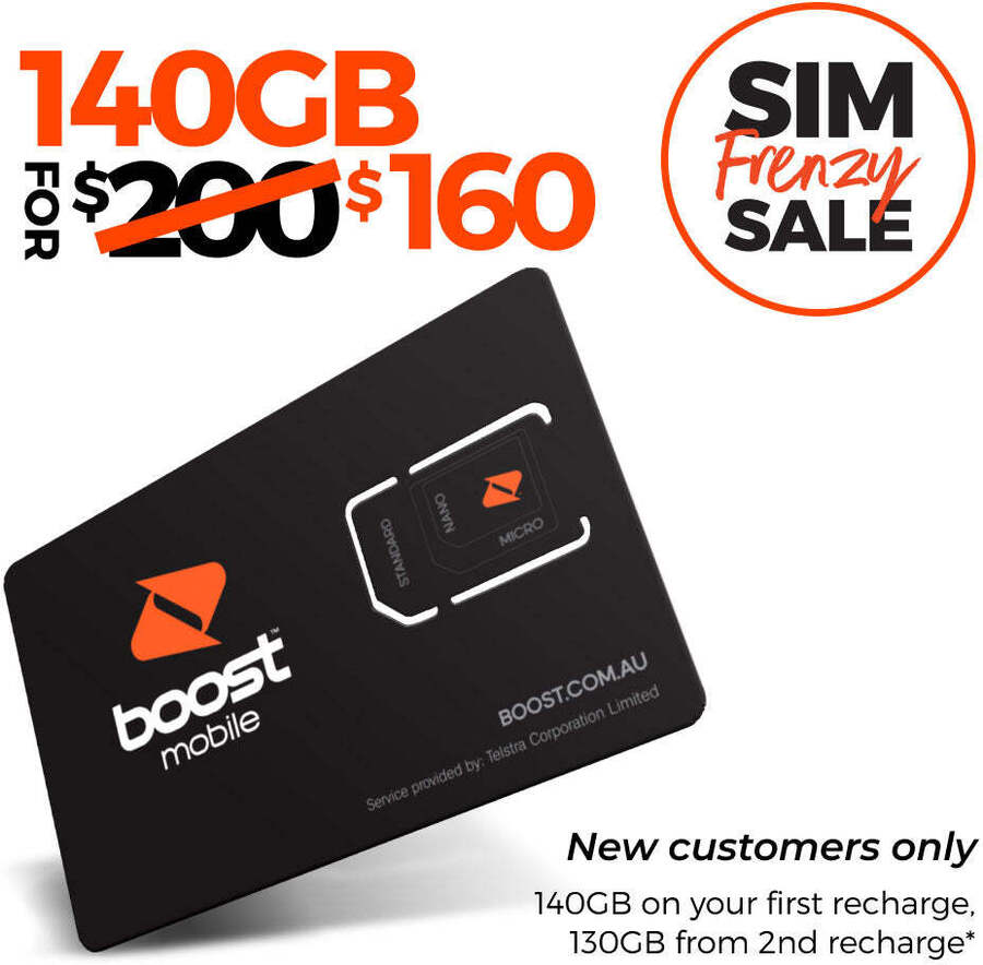 Boost Mobile: 12-Month 140GB Plan $160 (Was $200) + $35 Cashback via ...