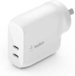 Belkin Boostup Charge Dual USB-C 40W Wall Charger $26 ($16 with Perks) + Delivery (Free C&C) @ JB Hi-Fi