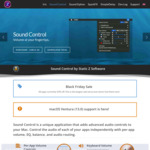 [macOS] 50% off Sound Control App - US$12.50 (A$19.50) @ Static Z Software