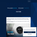 Win a Bremont Wall Clock worth $1,300 from Williams Racing
