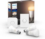 Philips Hue White Ambiance B22 Smart Button Starter Kit $132.19 Delivered @ Amazon AU