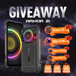 Win an Ulefone Armor 21, a Note 16 Pro or 1 of Other 48 Prizes from Ulefone