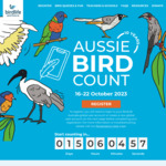 Win 1 of 7 Prizes from BirdLife Australia’s Aussie Bird Count 2023