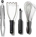 OXO Good Grips Kitchen Tools 4pc $24.95 + Del / [VIC, SA, TAS] Lodge Seasoned Cast Iron Skillets 12" + 8" $99.95 C&C @ Minimax