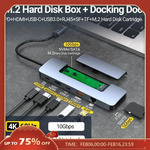 8 in 1 USB-C SSD Enclosure Hub (HDMI 4K 60Hz, M.2 NVMe, LAN USB & More) US$21.79 (~A$33.65) Shipped @ Factory Direct AliExpress