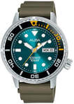 Teal Dial Green Rubber Orange Highlights 100m Auto Alba Watch $129 (Extra 10% off with Sign up) Delivered @ WatchDirect