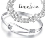 Timeless 925 Silver Bracelets ONE for $9 or TWO for $15 Including Delivery. 2 Designs Available
