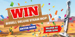 Win a Bissell Deluxe Steam Mop from Stan Cash