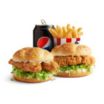 $8.95 Double Burger Meal @ KFC (Online/App & Pick up Only)