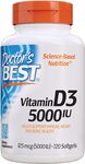 Doctor's Best Vitamin D3, 5000IU, Non-GMO, 720 Softgels, $18.36 + Delivery ($0 with Prime / $59 Spend) @ Amazon US via AU