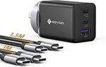 Novoo RG68 67W charger $28.42, Novoo RG120 120W charger $44.79 + Delivery ($0 with Prime/ $59 Spend) @ Mbest-AU via Amazon AU