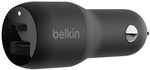 Belkin 37W BoostCharge Dual Port Car Charger (USB-C & USB-A) – Black $7.99 (RRP $44) + $6.99 Shipping @ Pop Phones Au