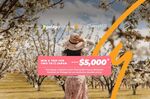 [VIC] CherryHill Cherry Blossom Festival Tickets (from $12.01 Adult Mon-Wed) & 15% Cashrewards Cashback @ Pelago