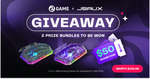 Win 1 of 2 JSAUX 12-in-1 RGB Docking Station and $50 Gift Cards from 2game