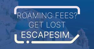 15% off Travel eSIMs for Europe, USA, Asia, Oceania & More from $2.20 @ EscapeSIM