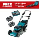 Makita 40V Max 2x 5.0Ah 480mm Self-Propelled Lawn Mower Kit LM001GT203 $999 + Bonus Blower + Freight (RRP $1649) @ Sydney Tools