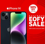 iPhone 14 128GB Midnight $524.46 (50% off) for ABN Holders with a 1- to 3-Year SIM Plan from $39/Month @ Vodafone