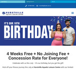 [NSW] 4 Weeks Free & No Joining Fees (New Members & Over 16 Only) @ Hurstville Aquatic Leisure Centre