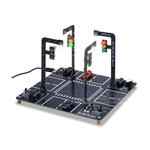 LED Traffic Light Simulator DIY Electronics Kit US$12.75 (~A$19.53) + US$3 (~A$4.60) Shipping ($0 with US$20 Order) @ ICStation