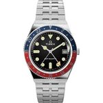 [Prime] Timex Men's Q GMT Pepsi Stainless Steel Silver Quartz $179.98 Delivered @ Amazon AU