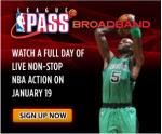 Free NBA League Broadband Pass for 5 days