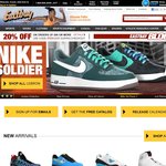 Eastbay 20% off on Orders over $99
