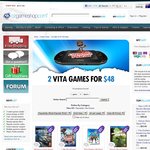 PS Vita Titles 2 for $48! - OzGameShop