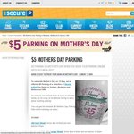 $5 Mothers Day Secure Parking Syd/Mel/Bris CBD