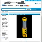 FREE Emergency LED Car Torch/Beacon with Any LED Lighting or Solar Ventilation Order