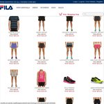 FILA CLICK FRENZY 24HR SALE from 7pm, up to 75% off + Free Shipping
