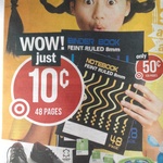 48 Page Exercise Books $0.10 at Target